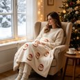 thumbnail image 5 of Eoozwa Christmas Decorative Throw Blanket Christmas Throw Blanket for Couch Sofa Bed Soft Cozy Lightweight Fuzzy Plush Fleece Blankets and Throws Xmas Winter Blanket 30"x39", 5 of 6