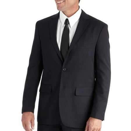 Big Men's Pinstripe Dress Jacket