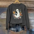 thumbnail image 4 of Heisall Womens Sweatshirts 2025 Autumn Winter Round Neck Halloween Print Long Sleeve Casual Fashion Loose Hoodless Tops, 4 of 5
