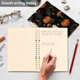 thumbnail image 4 of FORMRS 1-Subject Spiral Notebook 8" x 5" College Ruled 60 Refillable Sheet A5 Hard Cover, Autumn Ghost Pattern, 4 of 7