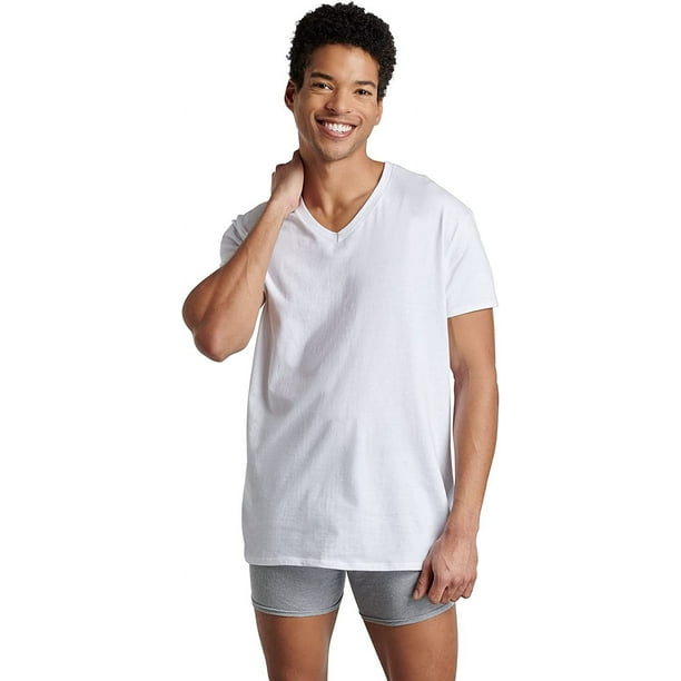  Men's Premium Tag-Free Undershirts Men's Performance