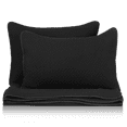 thumbnail image 1 of Bouclair Black Nash Collection - 3-Piece Coverlet Set Queen, 1 of 10