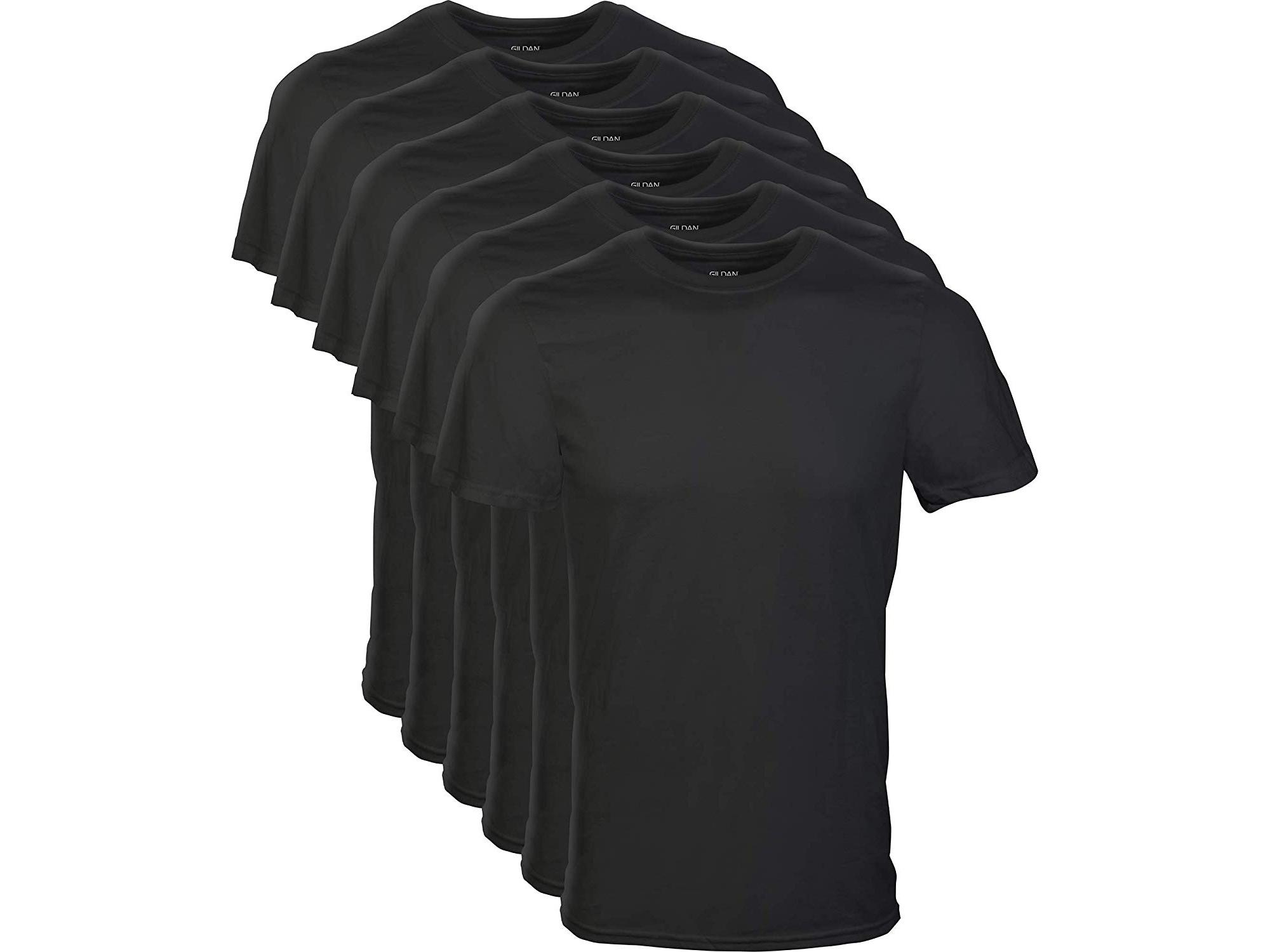 Gildan Men's Crew T-Shirt, 6-Pack photo 1