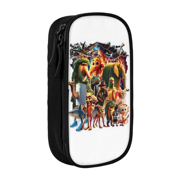 Italian Brainrot Pencil Case, Multipurpose Pencase ,Large Capacity Durable Pencil Pouch Storage Pen Bag Organizer Stationery