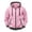 Pink, variant on UVEASISHA Athletic Jackets for Men Full Zip Hooded Sweatshirt Jacket Contrast Trim Casual Zip Up Hoodies Comfy Casual Fall Fashion Jackets with Pocket Green L