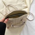 thumbnail image 1 of Bolsa cruzados de verano casuales tejidos a mano Elegantes para viajar (Blanco) Likrtyny Para Estrenar, 1 of 9