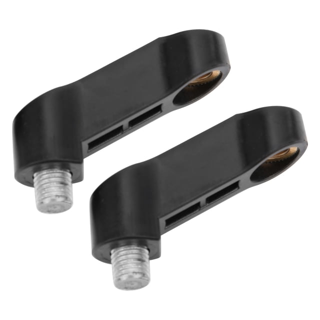 Extensor de espejo para manillar, 2 piezas, adaptador de extensión de espejo para motocicleta M10 de 0,4 pulgadas, adaptador de espejo para motocicleta, solución innovadora
