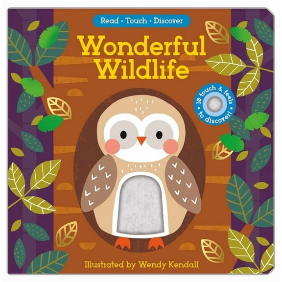 Read, Touch, Discover Wonderful Wildlife, (Board Book)