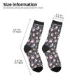 thumbnail image 2 of Honeii Colorful Paws Of Dog Print Children's Colorful Socks,Unisex Kids and Toddlers' Cushioned Sock,Kids Athletic Crew Socks,for Everyday Wear and Sports, 2 of 5