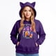 thumbnail image 4 of pop Huntrix Print Cat Ears Hoodie with De-mon Sweatshirt Huntrix Trendy Pullover All-over Print Fashion Casual Long Sleeve Sweatshirt Pullover Casual Streetwear M, 4 of 4