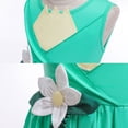 thumbnail image 5 of Little Girls Tiana Costume Dress Halloween Princess Fancy Dress Up, 2-6Y, 5 of 6