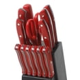 thumbnail image 3 of Cuchillos Oster Steffen Set de 14 Piezas con Block de Madera, 3 of 4