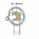 thumbnail image 2 of Bicicleta 12S Bloqueo Anillo Adaptador Herramienta de ExtraccióN Herramientas de InstalacióN para DEORE 6100,Plata, 2 of 5