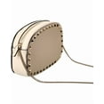 thumbnail image 3 of Valentino Rockstud Mini Grainy Leather Crossbody, White, 3 of 5