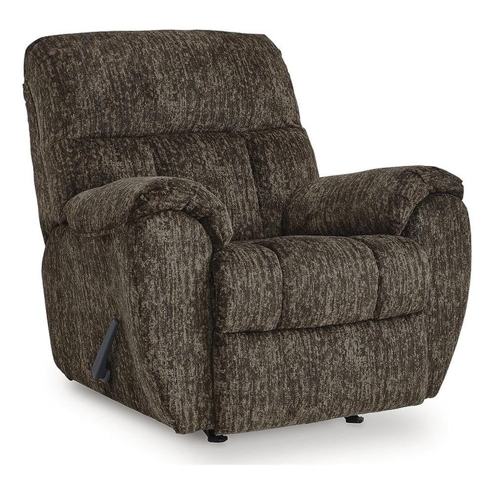 Signature Design by Ashley RiverCam Brown Rocker Recliner