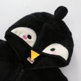 thumbnail image 6 of BFHHYA Toddlers Girls Boys Fuzzy Fleece Hooded Jacket Zip-Up Cartoon Cute Jacket Warm Soft Outerwear for Indoor Play & Short Neighborhood Runs(0-3Y), 6 of 9