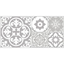 FloorPops Valencia Grey Peel and Stick Floor Tiles