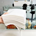 thumbnail image 5 of Aquarium Water Clarifying Sheets, Aquarium Filter Sheets for Water Filtration, Make Cloudy Water Crystal Clear, Honeycomb Structure Adsorption, Convenient Use (100pcs), 5 of 9