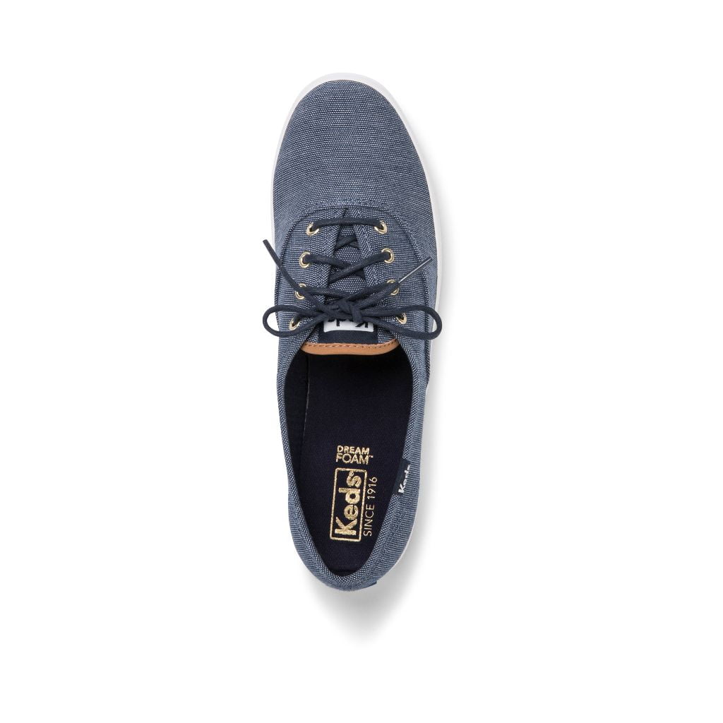keds champion navy canvas sneakers