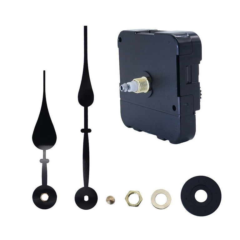 Wall Clock Movement Mechanism Replacement 15mm 0.6inch Shaft