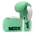 thumbnail image 5 of MRX Boxing Gloves Fighting Training Combat Train Workout Sparring Grappling Durable Light Weight Adult Punch Bag Glove Muay Thai Punching Mitts Kickboxing MMA Gloves Men and Women Sea Green 4oz, 5 of 6