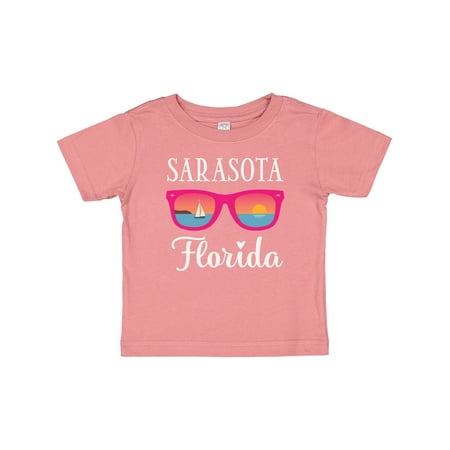 

Inktastic Sarasota Florida Summer Trip Gift Baby Girl T-Shirt