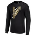 thumbnail image 2 of Men's Starter Black Vegas Golden Knights Color Scratch Long-Sleeve T-Shirt, 2 of 3