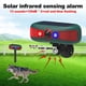 thumbnail image 2 of Detector de Ladridos Solar Infrarrojo, 129 DB de Sonido, Luz Intermitente, Sensor de Movimiento, Repelente de Animales., 2 of 5