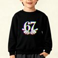 thumbnail image 2 of 67 Hoodie OdeJous 6 7 Meme Six Seven Sweatshirt Ice Cream Drip Long Sleeve Oversized Casual Fashion Graphic Pullover Tops 90cm, 2 of 5