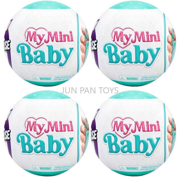 Zuru 5 Surprise My Mini Baby Serie 1 - Cápsula de juguete coleccionable misteriosa para niñas, juego de bebé en miniatura realista y accesorios