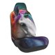 thumbnail image 1 of Fotbe Colorful Haired White Horse Funda para Asiento de Auto con Estampado – Impermeable y Antisudor – Ajuste Universal, Lavable a Máquina, Antideslizante (1 Pieza), 1 of 5