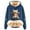 Navy, variant on Womens Christmas Sweatshirt Cute Cow Print Lined Tops Casual Fashion Long Sleeve Pullover Hoody for Winter Warmth Hoodies for Women Beige L