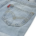 thumbnail image 3 of Levi's Baby Girls' Denim Shortall, Sizes 3 Months - 24 Months, 3 of 6
