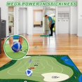 thumbnail image 5 of Toy Life Chipping Golf Game Mat Indoor Stick Chip with 20Grip Golf Balls Indoor Outdoor Games for Adults Family Kids Toddler Golf Toy Set Chipping Mat Backyard Sport & Outdoor Play Toys, 5 of 8
