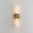 thumbnail image 3 of 24822SWBKNAB Maxim Lighting Krevat - 2 Light Wall Sconce-17 Inches Tall and 5 Inches Wide, 3 of 5