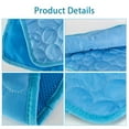 thumbnail image 6 of Gustave Dog Cooling Mat Washable Breathable Ice Silk Self Cooling Pad Pet Sleeping Bed Blanket for Small Medium Large Dogs Cats "Pink, S", 6 of 8