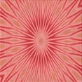 thumbnail image 1 of Ahgly Company Machine Washable Indoor Square Transitional Ruby Red Area Rugs, 4' Square, 1 of 7