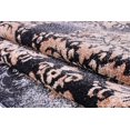 thumbnail image 2 of Ladole Rugs Traditional Milan Classic Damask Style Area Rug - Premium Room Decor Carpet for Living Room, Bedroom, Kitchen, Dining, and Office - Black and Gold, 8x10(7'10" x 10'5", 240cm x 320cm), 2 of 4