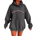 thumbnail image 1 of WILLBEST Sudadera para Mujer, Estilo Casual de Invierno, con Estampado Navideño Del Alfabeto, Cordón Ajustable, Bolsillo y Manga Larga XX-Grande, 1 of 4