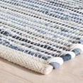 thumbnail image 3 of Dash & Albert Denim Rag Ribbed Handwoven Cotton Rug, 10' x 14', Blue, 3 of 7