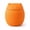 Orange, variant on Ceramic Cat Shaped Food Storage Jar with Airtight Lid