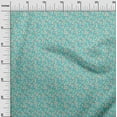 thumbnail image 2 of oneOone Organic Cotton Voile Fabric Brush Stroke & Fruits Printed Fabric 1 Yard 42 Inch Wide, 2 of 4