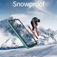 thumbnail image 6 of Allytech Waterproof Case for Samsung Galaxy A14 5G, IP68 Waterproof Dustproof Anti-scratch Full Body Protective Rugged Build-in Screen Protector Case Cover for Galaxy A14 5G 6.6" - Grassblue, 6 of 6