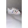 thumbnail image 3 of Men’s NEW Originals Superstar Shoes Sneakers GX2717 White/Blue/Orange 8.5, 3 of 6