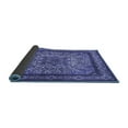 thumbnail image 2 of Ahgly Company Indoor Round Persian Blue Traditional Area Rugs, 4' Round, 2 of 4