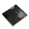 thumbnail image 5 of Silken 3.94 in. x 3.94 in. Glossy Black Ceramic Square Wall and Floor Tile (5.38 sq. ft./case) (50-pack), 5 of 7