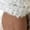 White, variant on Women'S Twist Front Cropped Crochet Sweater Asymmetrical V Neck Oversized Bat Wing Pullover Knit Tops Wine Red M