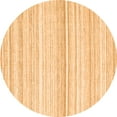 thumbnail image 1 of Ahgly Company Indoor Round Abstract Orange Contemporary Area Rugs, 5' Round, 1 of 1