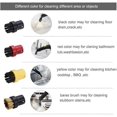 thumbnail image 4 of For Easyfix SC2 SC3 SC4 SC5 Steam Cleaner Floor Cloth Round Brush Window Nozzle, 4 of 5