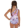 thumbnail image 2 of Whosucclay Butterflies Girls Swimsuit, Sun Protection Mesh Cover Up Skirt Girls' One Piece Swimsuit with Cover Up for Pool, 17-18 Years Old, 2 of 10